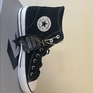 Converse Black & White High-Top Sneakers